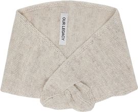 OUR LEGACY OUR LEGACY Off-White Miniature Scarf