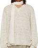 OUR LEGACY OUR LEGACY Off-White Rue V-Neck Sweater - 1