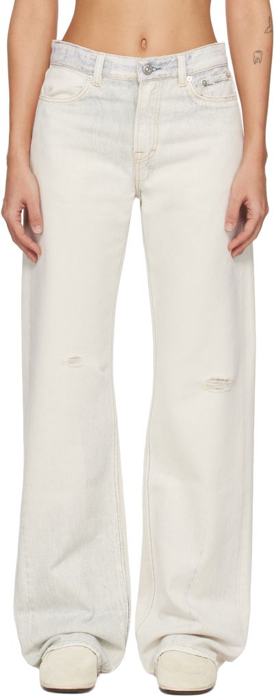 OUR LEGACY OUR LEGACY Off-White Wata Cut Jeans