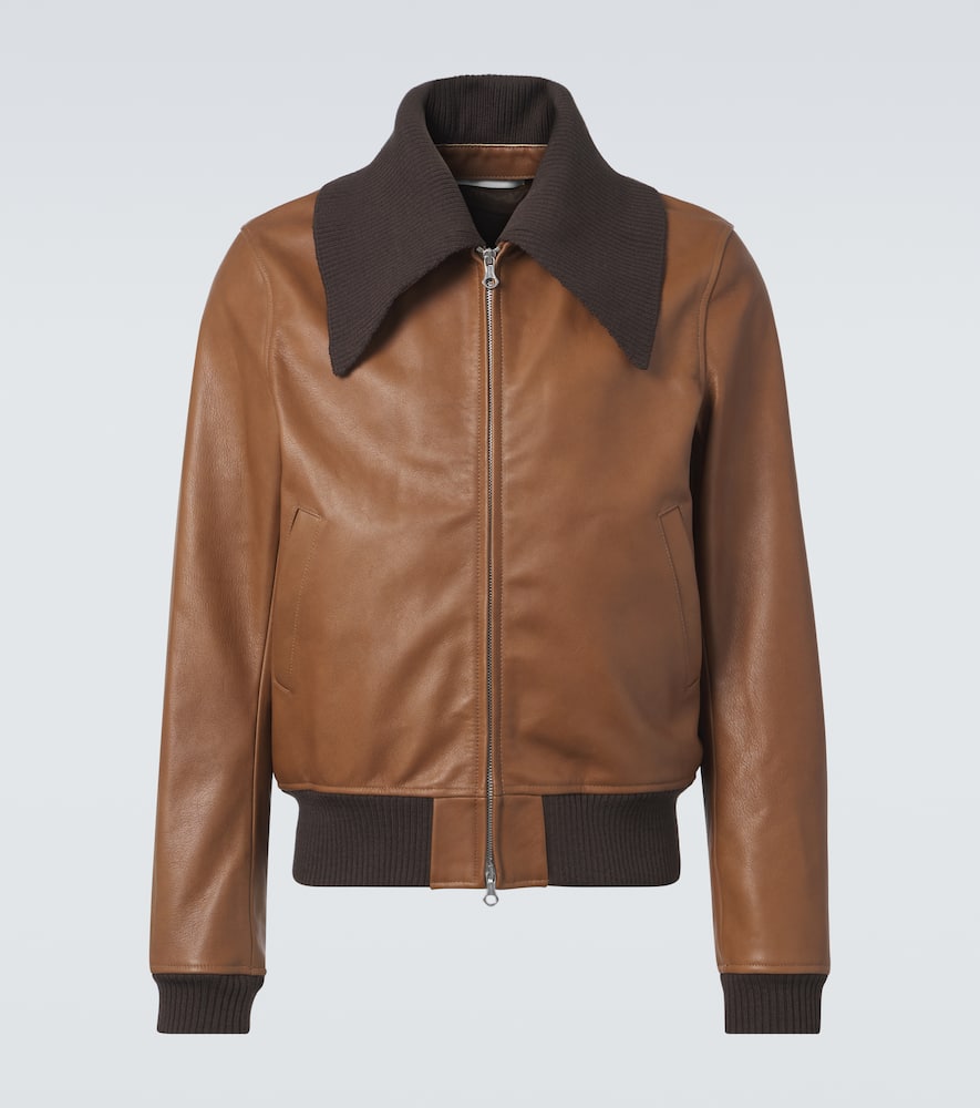 Our Legacy - Pharos leather bomber jacket