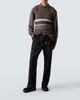 Our Legacy Our Legacy Pleaser striped wool and mohair sweater vest - 2
