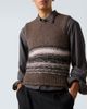 Our Legacy Our Legacy Pleaser striped wool and mohair sweater vest - 5