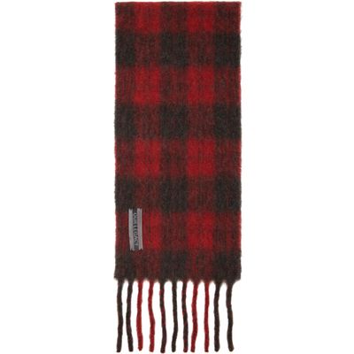 OUR LEGACY OUR LEGACY Red Estate Scarf