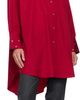 OUR LEGACY OUR LEGACY Red Frock Shirt Midi Dress - 4