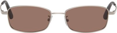 OUR LEGACY OUR LEGACY Silver Librarian Sunglasses