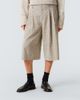 Our Legacy Our Legacy Split striped cotton and linen-blend capri pants - 3