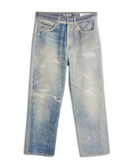 Our Legacy Our Legacy Straight Fit Distressed Jeans