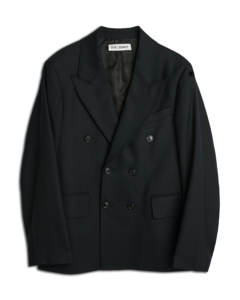 Our Legacy Our Legacy Tailored Fit Double Breasted Blazer
