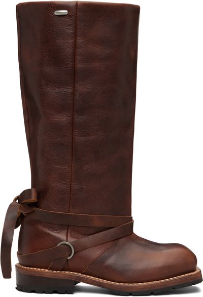 OUR LEGACY OUR LEGACY Tan High Engine Tall Boot