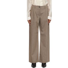 OUR LEGACY OUR LEGACY Taupe Arch Chino Trousers