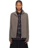 OUR LEGACY OUR LEGACY Taupe Dash Zip Sweater - 1