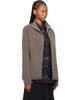 OUR LEGACY OUR LEGACY Taupe Dash Zip Sweater - 2