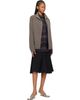 OUR LEGACY OUR LEGACY Taupe Dash Zip Sweater - 4