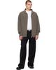 OUR LEGACY OUR LEGACY Taupe Line Zip Sweater - 4