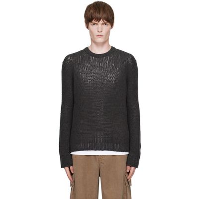 OUR LEGACY OUR LEGACY Taupe Popover Roundneck Sweater