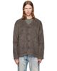 OUR LEGACY OUR LEGACY Taupe Wool Cardigan - 1