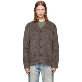 OUR LEGACY OUR LEGACY Taupe Wool Cardigan