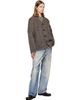 OUR LEGACY OUR LEGACY Taupe Wool Cardigan - 4