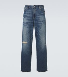 Our Legacy Our Legacy Vast Cut distressed wide-leg jeans