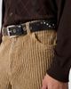 Our Legacy Our Legacy Vortex embellished leather belt - 3