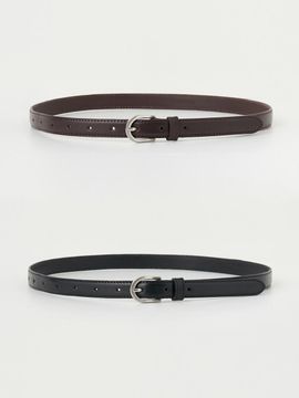 ourhope Marais Classic Leather Belt - 2color
