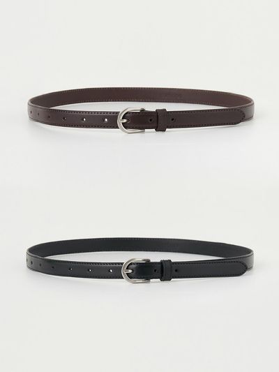 ourhope Marais Classic Leather Belt - 2color