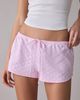 Out From Under Out From Under All About Me Day Sleep Shortie in Sleep Stripe, Women's at Urban Outfitters - 2