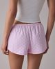 Out From Under Out From Under All About Me Day Sleep Shortie in Sleep Stripe, Women's at Urban Outfitters - 3