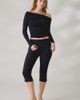 Out From Under Out From Under All Nighter Seamless Foldover Off-The-Shoulder Top in Assorted, Women's at Urban Outfitters - 4
