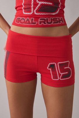 Out From Under Out From Under Bec Goal Rush Foldover Shorts, Women's at Urban Outfitters