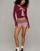 Out From Under Out From Under Bec Mockneck Long Sleeve Tee in Black, Women's at Urban Outfitters - 1