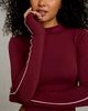Out From Under Out From Under Bec Mockneck Long Sleeve Tee in Black, Women's at Urban Outfitters - 3