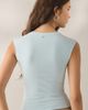 Out From Under Out From Under Bec Muscle Baby Tee in Light Blue, Women's at Urban Outfitters - 2