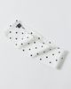 Out From Under Out From Under Bec Soft Headband in White/Black Polka Dot, Women's at Urban Outfitters - 1