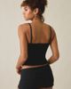 Out From Under Out From Under Bec Twist-Front Cropped Cami in Black, Women's at Urban Outfitters - 4