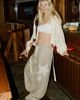 Out From Under Out From Under Brenda Star Patch Jogger Sweatpant in Sea Blue, Women's at Urban Outfitters - 1