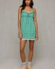 Out From Under Out From Under Cat Nap Cotton Babydoll Mini Dress in Light Blue, Women's at Urban Outfitters - 3