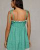 Out From Under Out From Under Cat Nap Cotton Babydoll Mini Dress in Light Blue, Women's at Urban Outfitters - 6