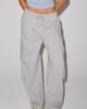 Out From Under Out From Under Day To Day Baggy Cargo Sweatpants in Light Grey, Women's at Urban Outfitters - 2
