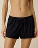 Out From Under Out From Under Easy Mode Knit Pull-On Short in Black, Women's at Urban Outfitters - 1