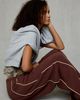 Out From Under Out From Under Essential Barrel Leg 2.0 Sweatpants in Snakeskin, Women's at Urban Outfitters - 3