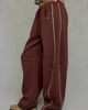 Out From Under Out From Under Essential Barrel Leg 2.0 Sweatpants in Snakeskin, Women's at Urban Outfitters - 5