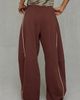 Out From Under Out From Under Essential Barrel Leg 2.0 Sweatpants in Snakeskin, Women's at Urban Outfitters - 6