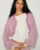 Out From Under Out From Under Fundamental Flair Bubble Hoodie Shrug Top in Grey, Women's at Urban Outfitters - 2