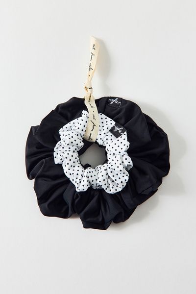 Out From Under Out From Under Hallie Supersoft Scruchies Set in Black, Women's at Urban Outfitters