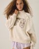 Out From Under Out From Under In A Snap Fleece Mockneck Pullover Top in Cream, Women's at Urban Outfitters - 2