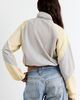 Out From Under Out From Under Josephine Colorblock Windbreaker Quarter-Zip Pullover Jacket in Yellow, Women's at Urban Outfitters - 4