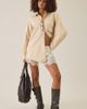 Out From Under Out From Under Keepsake Satin Lace Trim Mini Shorts in Cream, Women's at Urban Outfitters - 2