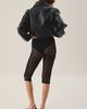 Out From Under Out From Under Lily Sheer Lace Capri Pants in Black, Women's at Urban Outfitters - 3