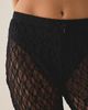 Out From Under Out From Under Lily Sheer Lace Capri Pants in Black, Women's at Urban Outfitters - 4